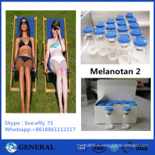 Melanotan 121062-08-6 Mt2 Melanotan II pureté de peau de 99% Polypeptide Melanotan 2 d&#39;injection